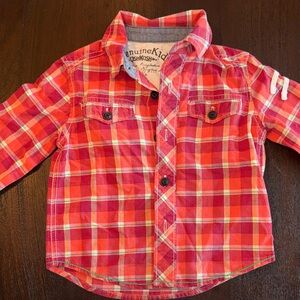 OshKosh B'gosh Toddler Plaid Button Down Shirt